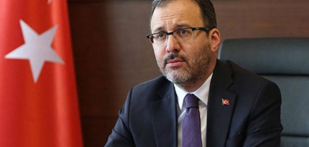 Bakan Kasapoğlu: Gençlerimizin gelişimi adına her şeyi seferber ediyoruz