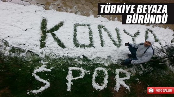  Türkiye'den kar manzaraları!