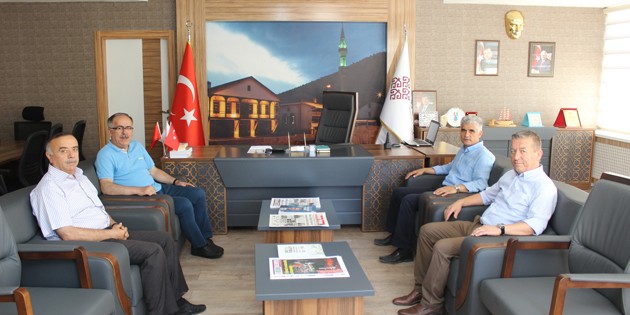  Mustafa Kalaycı’dan Başkan Gün’e ziyaret