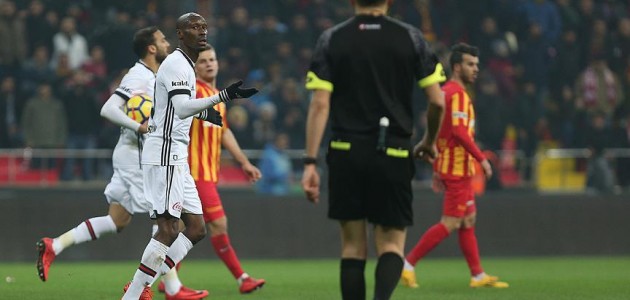  Beşiktaş Kayseri deplasmanından 1 puanla ayrıldı