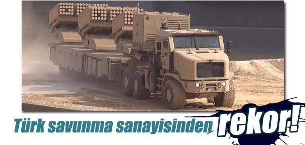  Türk savunma sanayisinden rekor çıktı
 