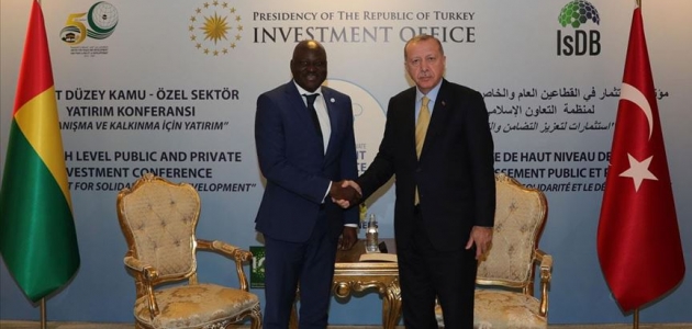  Cumhurbaşkanı Erdoğan, Gine-Bissau Başbakanı Gomes’i kabul etti 