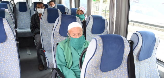  Konya Büyükşehir ulaşım sorunu yaşayan hastalar için devreye girdi 