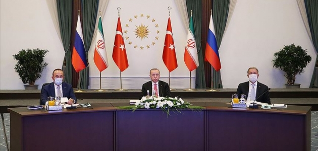  Erdoğan:  Suriye’nin huzura kavuşması için elimizden geleni yapacağız
