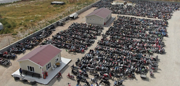  Konya’da 4 bin 5 motosiklet trafikten men edildi 
