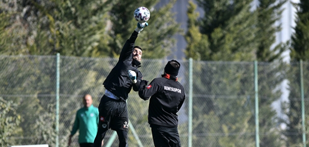  Konyaspor’da Aytemiz Alanyaspor maçı hazırlıkları 