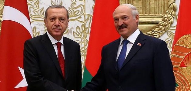   Cumhurbaşkanı Erdoğan Belaruslu mevkidaşı ile görüştü 