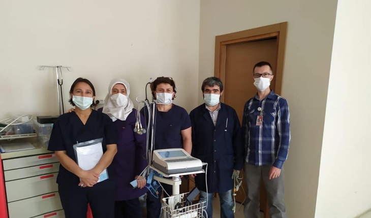 Seydişehir’de hastaneye 4 adet EKG cihazı bağışı yapıldı