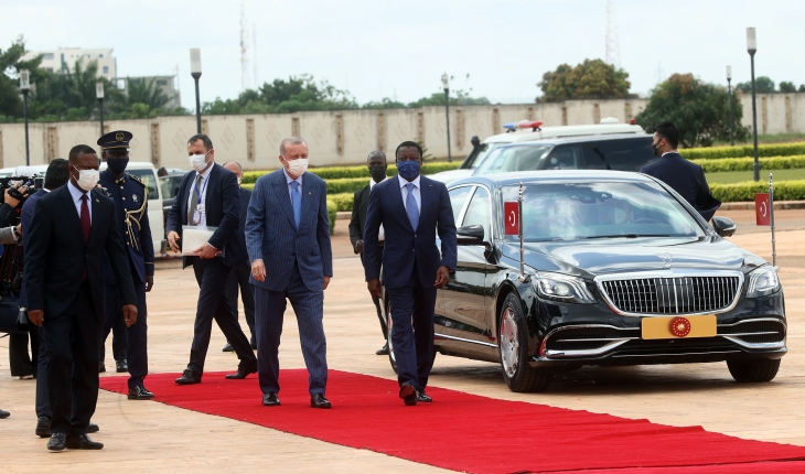  Cumhurbaşkanı Erdoğan Togo’da