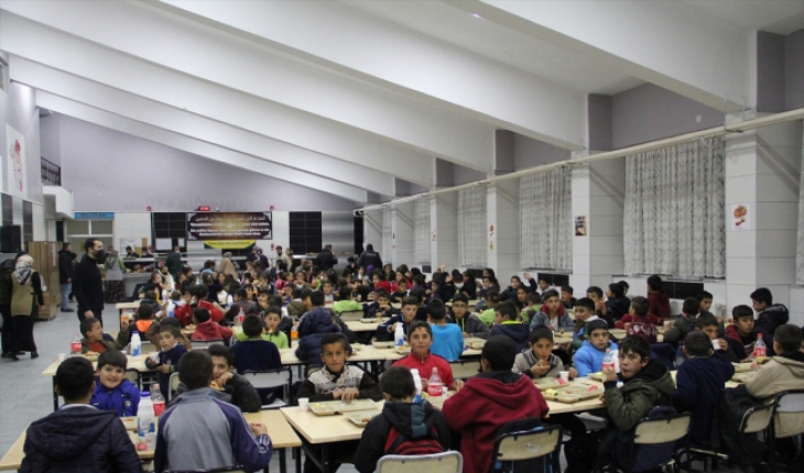 Ağrı’da 410 öğrencinin pizza hayali gerçek oldu