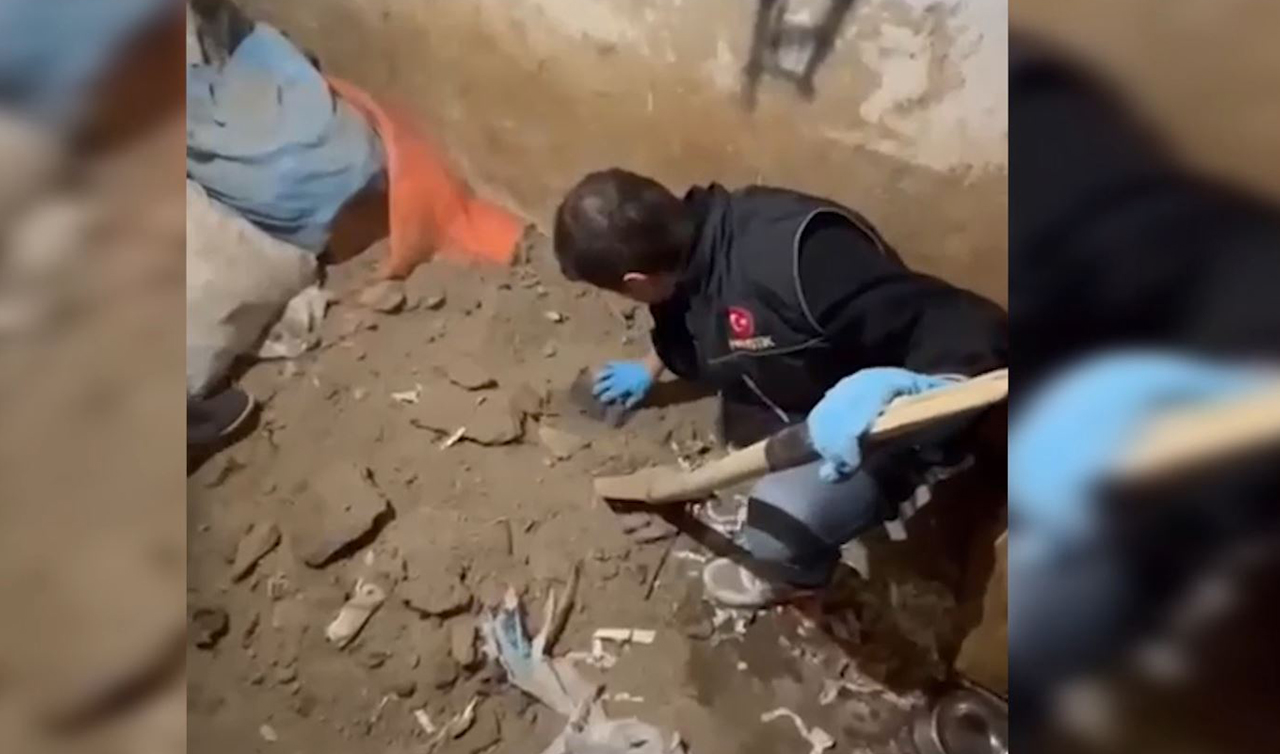 Konya’da operasyon! Toprağa gömülü halde bulundu: 4 gözaltı  