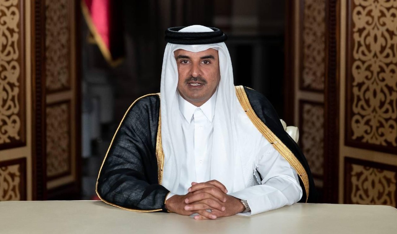 Katar Emiri Cumhuriyet Bayramı dolayısıyla Cumhurbaşkanı Erdoğan’ı tebrik etti