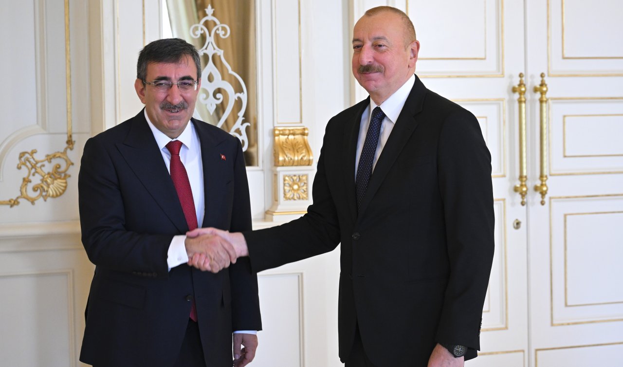 Cevdet Yılmaz, Azerbaycan Cumhurbaşkanı Aliyev ile görüştü