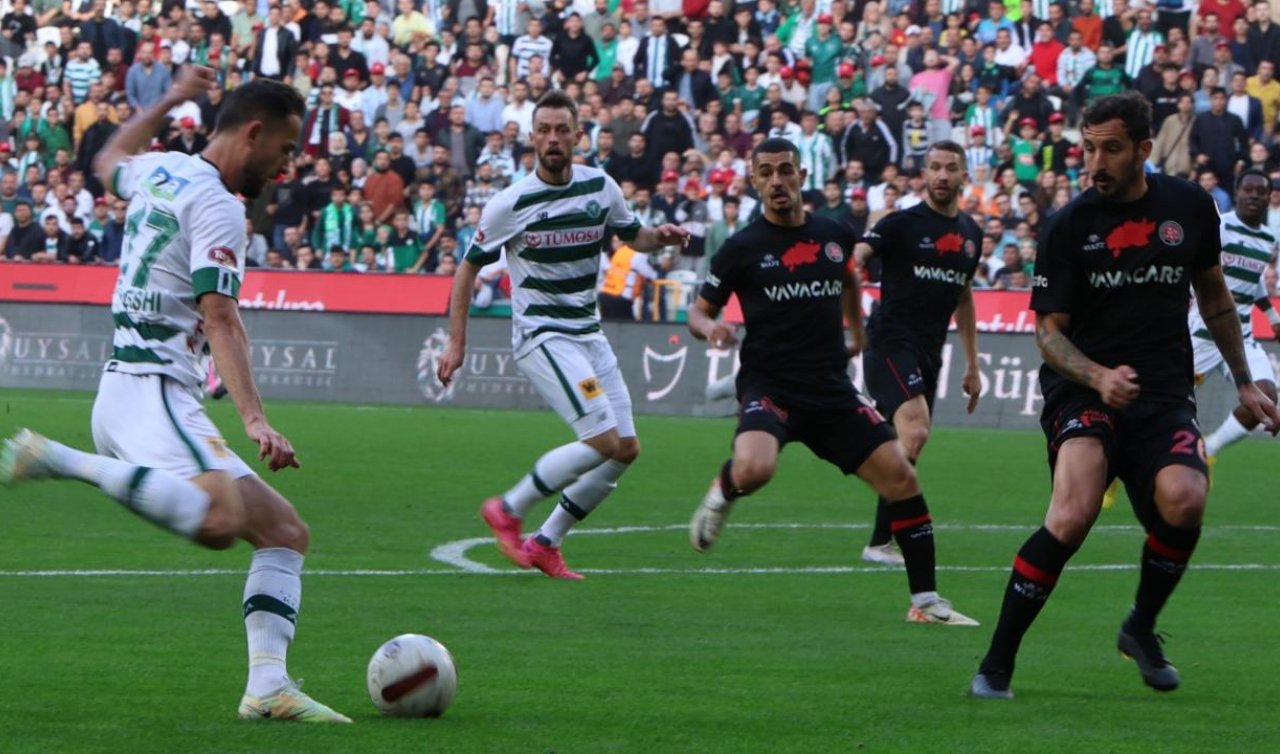 Konyaspor Süper Lig’de bugün  Fatih Karagümrük ile karşılaşacak