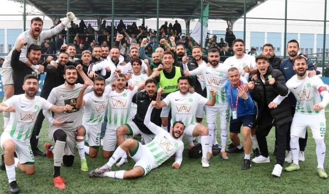 Ereğlispor ekibi bir hafta kala şampiyonluğu garantiledi