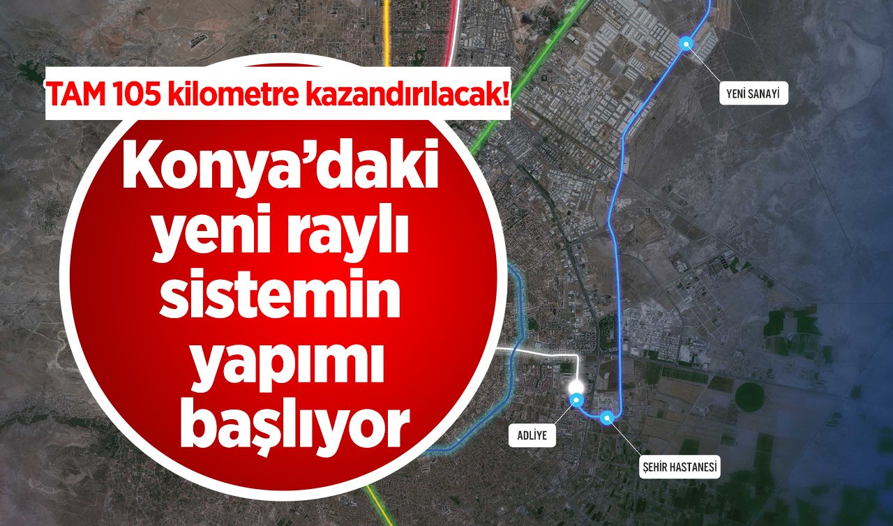  Başkan Altay RESMEN DUYURDU! Konya’daki yeni raylı sistemin yapımı başlıyor: TAM 105 kilometre kazandırılacak!