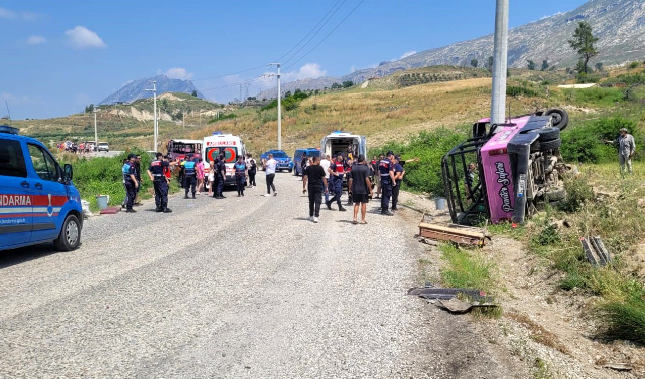 Antalya’da safari araçları çarpıştı: 13’ü turist 16 yaralı