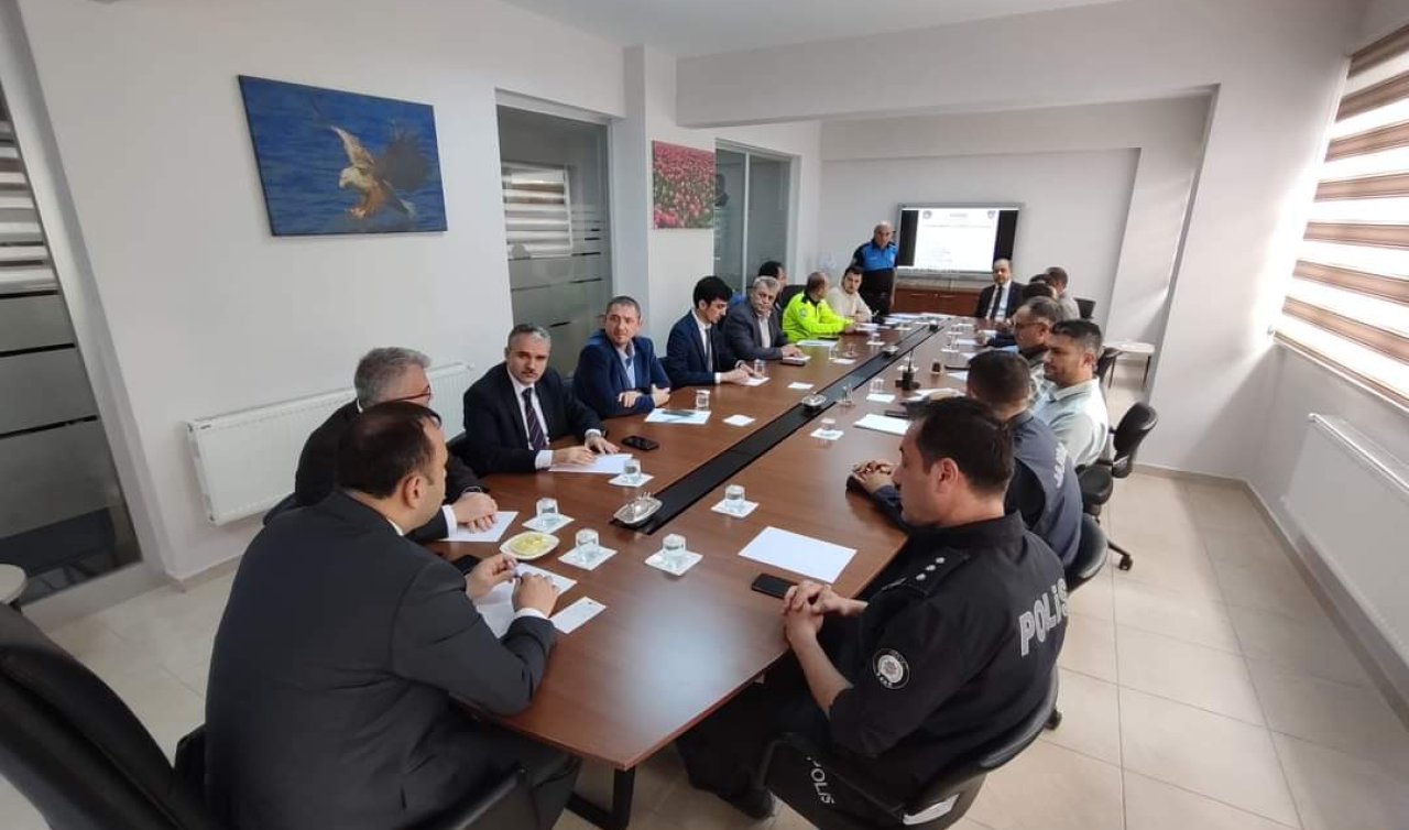 Seydişehir’de güvenlik toplantısı yapıldı