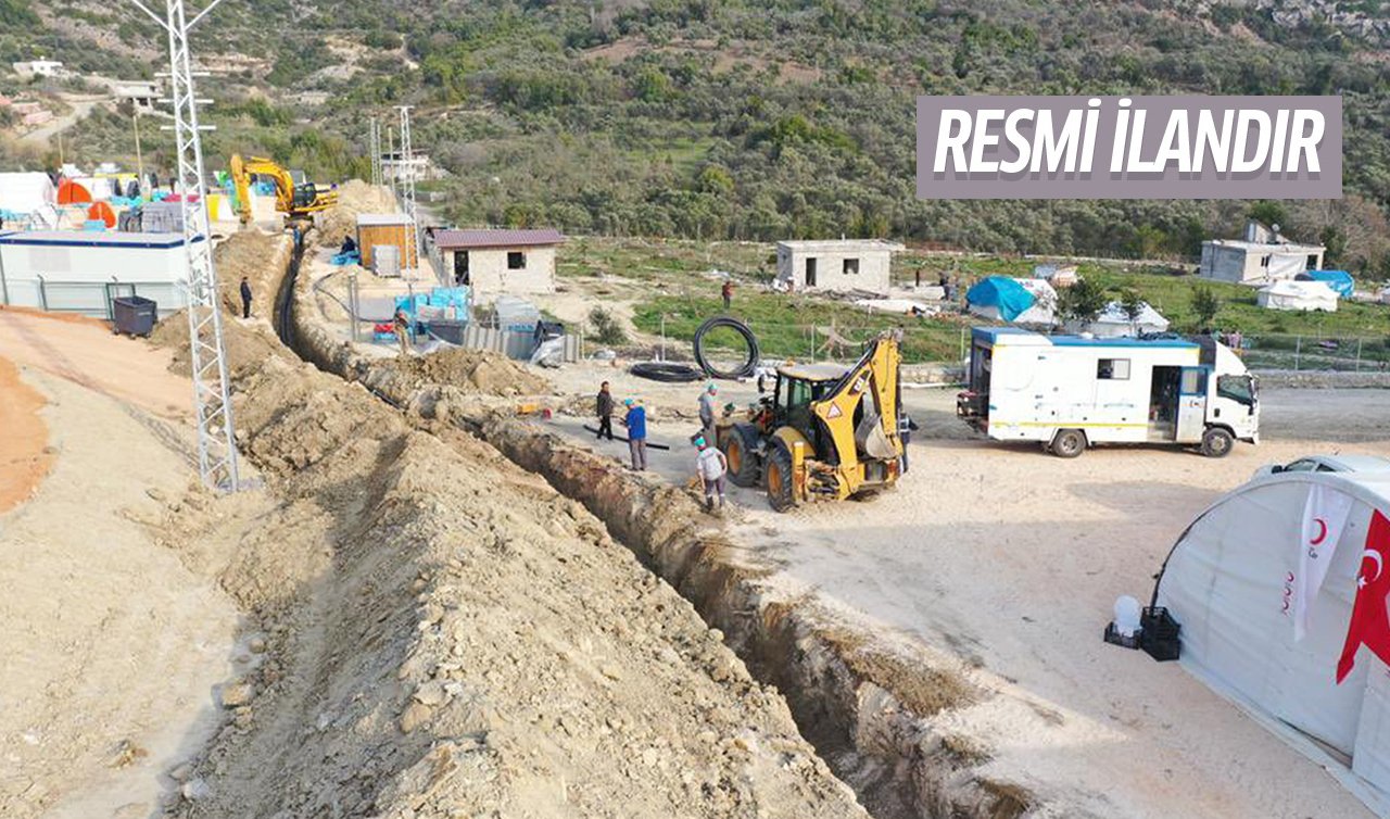 Konya’da 2 kamu binası çevresinde drenaj çalışması yapılacak