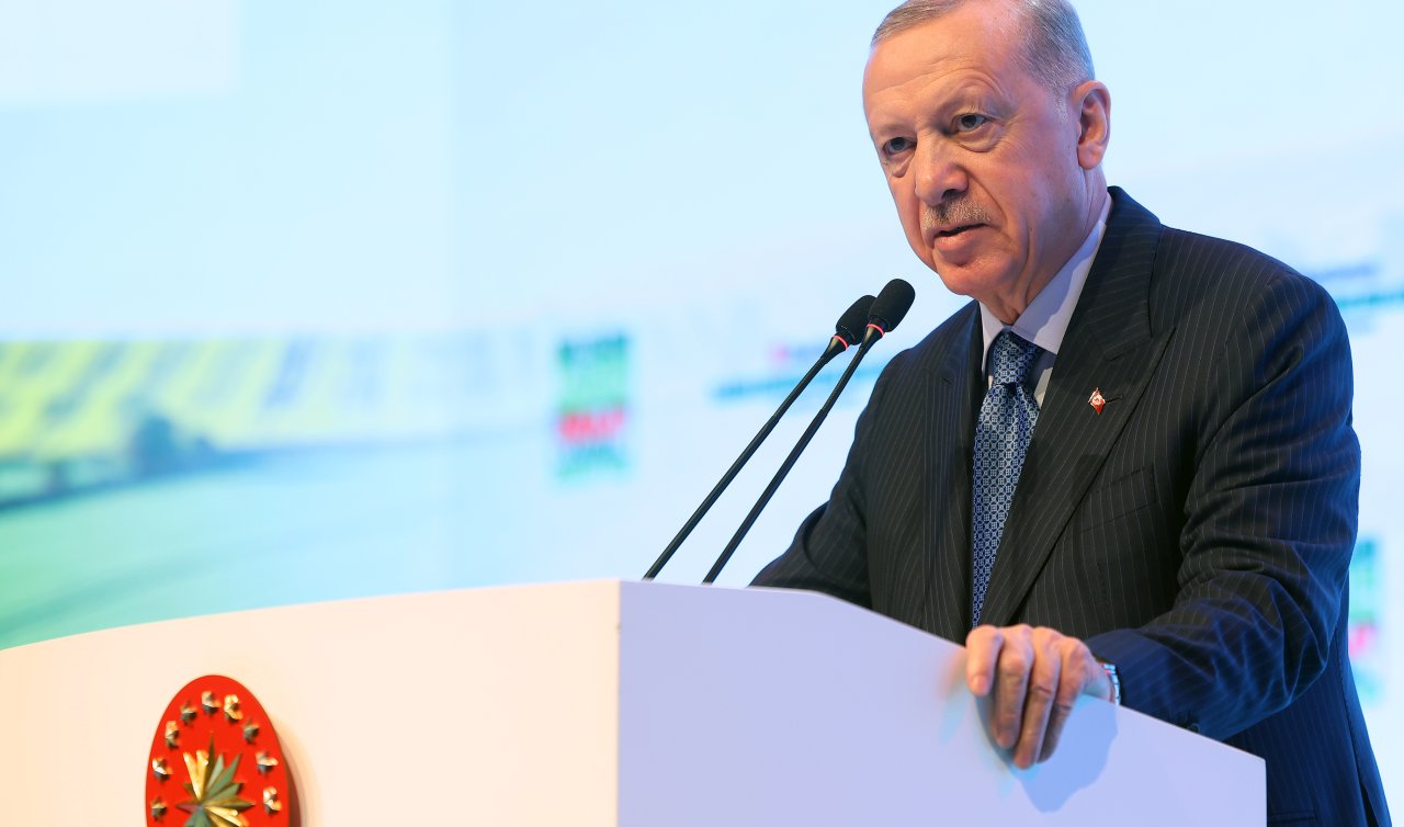 Cumhurbaşkanı Erdoğan: Tarım bitti tezlerinin gerçek dışı olduğunu rakamlarla ispat ettik