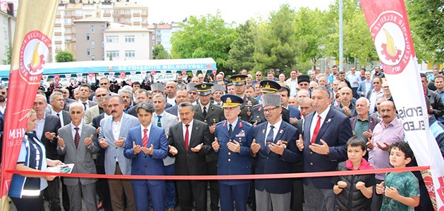  Seydişehir’de şehitlik parkı ve lokali törenle açıldı