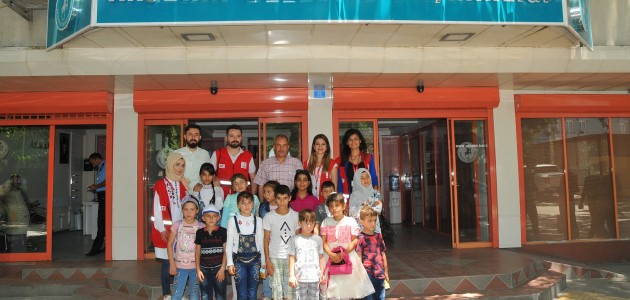  Suriyeli çocuklar şenliğe katıldı