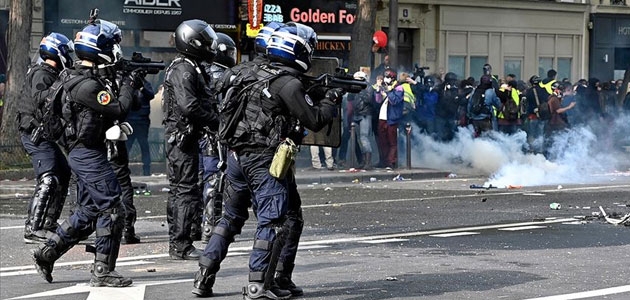 Sarı yeleklilerin eylemlerinde polis şiddetinin bilançosu 