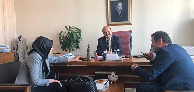 Hüyük Belediye Başkanı Çiğdem’den başkentte ziyaretler