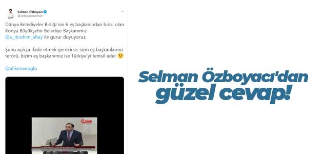HDP’li vekilin Başkan Altay ile ilgili sözlerine Selman Özboyacı’dan tepki!    