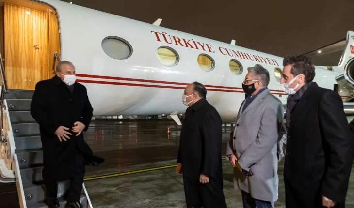 TBMM Başkanı Mustafa Şentop, Varşova’ya geldi
