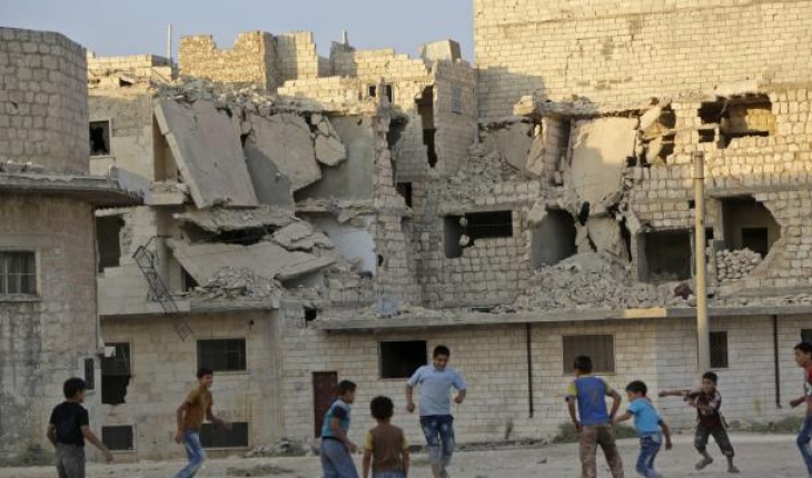 İdlib’de çocukları saldırıdan koruyacak erken uyarı sistemi kuruldu