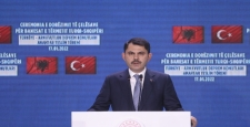Murat Kurum: Her anlamda Arnavutluk'un yanında olacağız