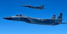 ABD’ye ait F-15 savaş uçakları Estonya’ya konuşlandırıldı