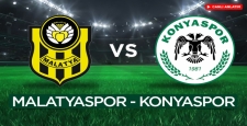 Canlı anlatım: Malatyaspor 0 - Konyaspor 2