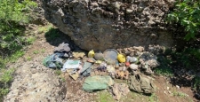 Tunceli kırsalında teröristlerce kullanılan sığınak imha edildi