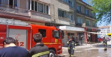 Konya’da ev yangını: 1 ölü, 4 yaralı