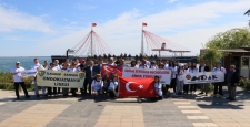Atatürk’ün Samsun’dan Havza’ya geçtiği yolda gençler Türk bayrağı ile yürüyecek