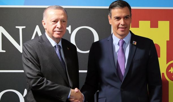 Erdoğan-Sanchez görüşmesi başladı