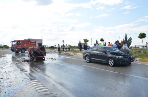 Karaman-Konya yolunda kaza: 4 yaralı