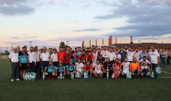Başkanlık kupası futbol turnuvası sona erdi