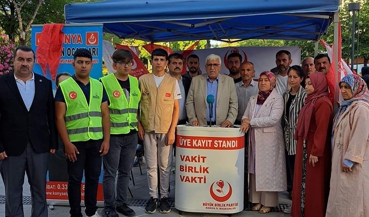 BBP Konya İl Başkanı Seçgin: Konya bizi istiyor, Konyalı bizi biliyor ve tanıyor 