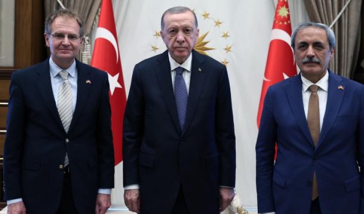 Cumhurbaşkanı Erdoğan, Almanya Federal Başsavcısı’nı kabul etti