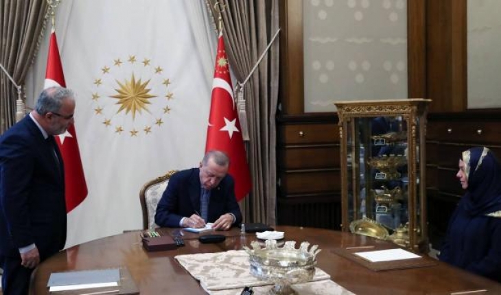 Cumhurbaşkanı Erdoğan’dan Diyanet Vakfı’na kurban bağışı