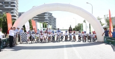 Meram'da düz bisiklet yarışları başladı