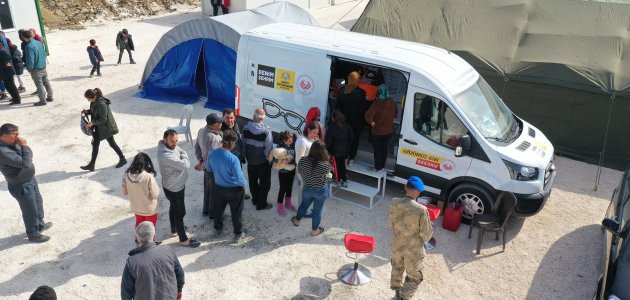 Konya Mobil Gözlük Aracı Hatay’da