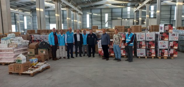Konya’daki STK’larin deprem bölgesine yardım seferberliği sürüyor