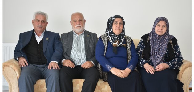 Konyalı şehit aile depremzede şehit yakınlarına evlerini açtı