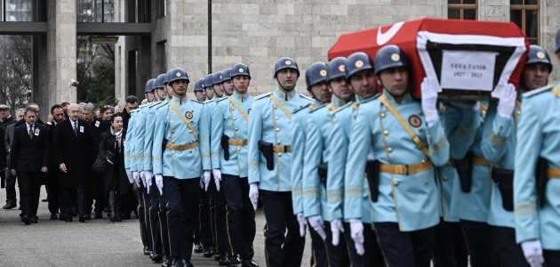 Vefa Tanır için TBMM’de cenaze töreni düzenlendi