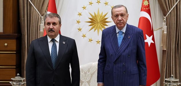 Cumhurbaşkanı Erdoğan Destici’yi kabul edecek