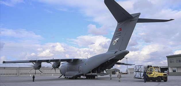 TSK’nın 1 yıllık ulaştırma uçuşu deprem bölgesinde 1 ayda yapıldı